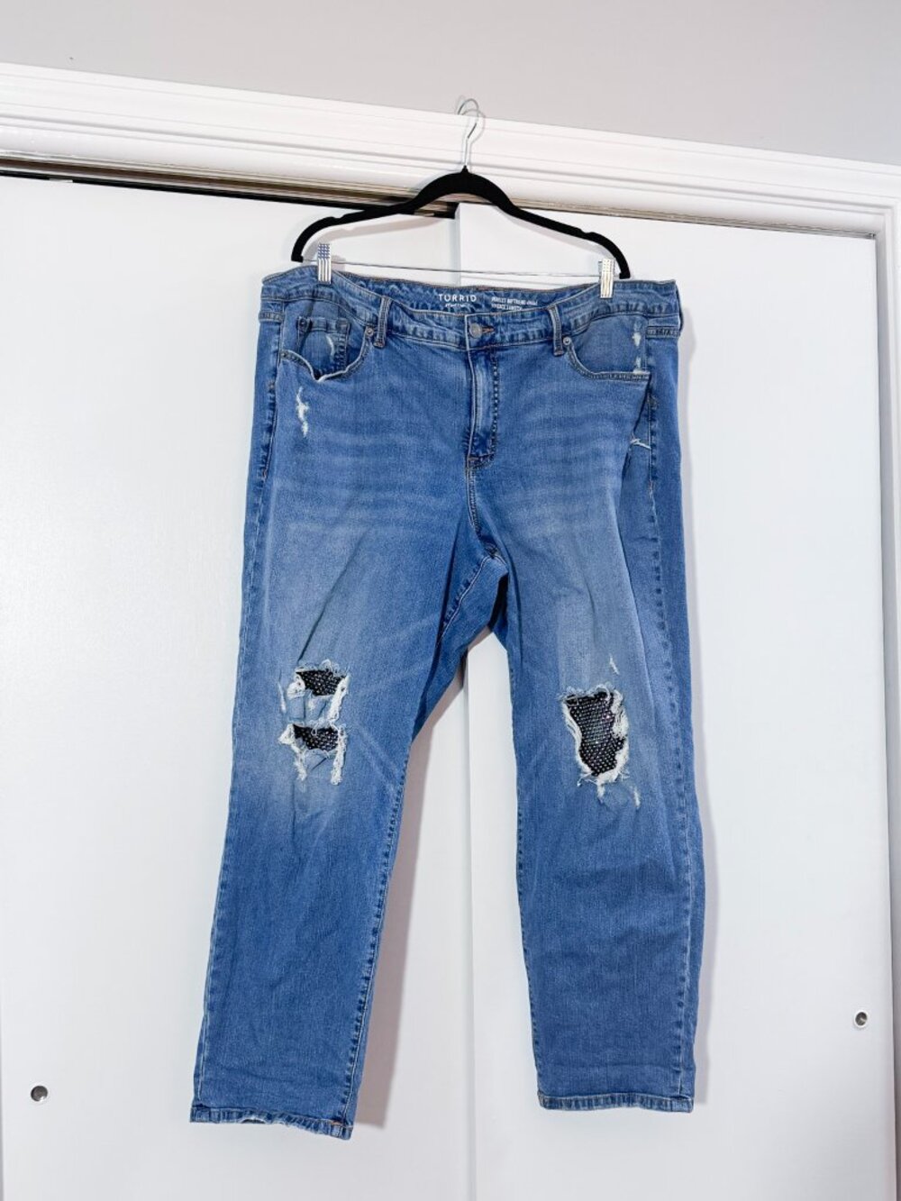 24 Tall Torrid Perfect boyfriend ankle vintage stretch mid-rise Jean